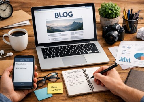 Configuration d'un module blog WordPress